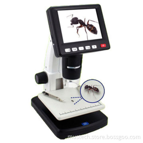 High resolution handheld 5m 1000x LCD digital microscopeNew